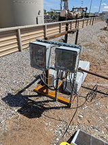 Installed prototype on pole 1